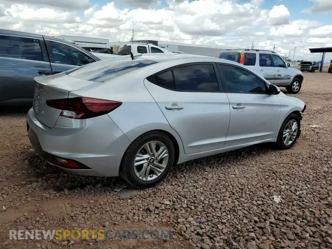 3 Photograph of a damaged car 5NPD84LF5LH516086 HYUNDAI ELANTRA 2020