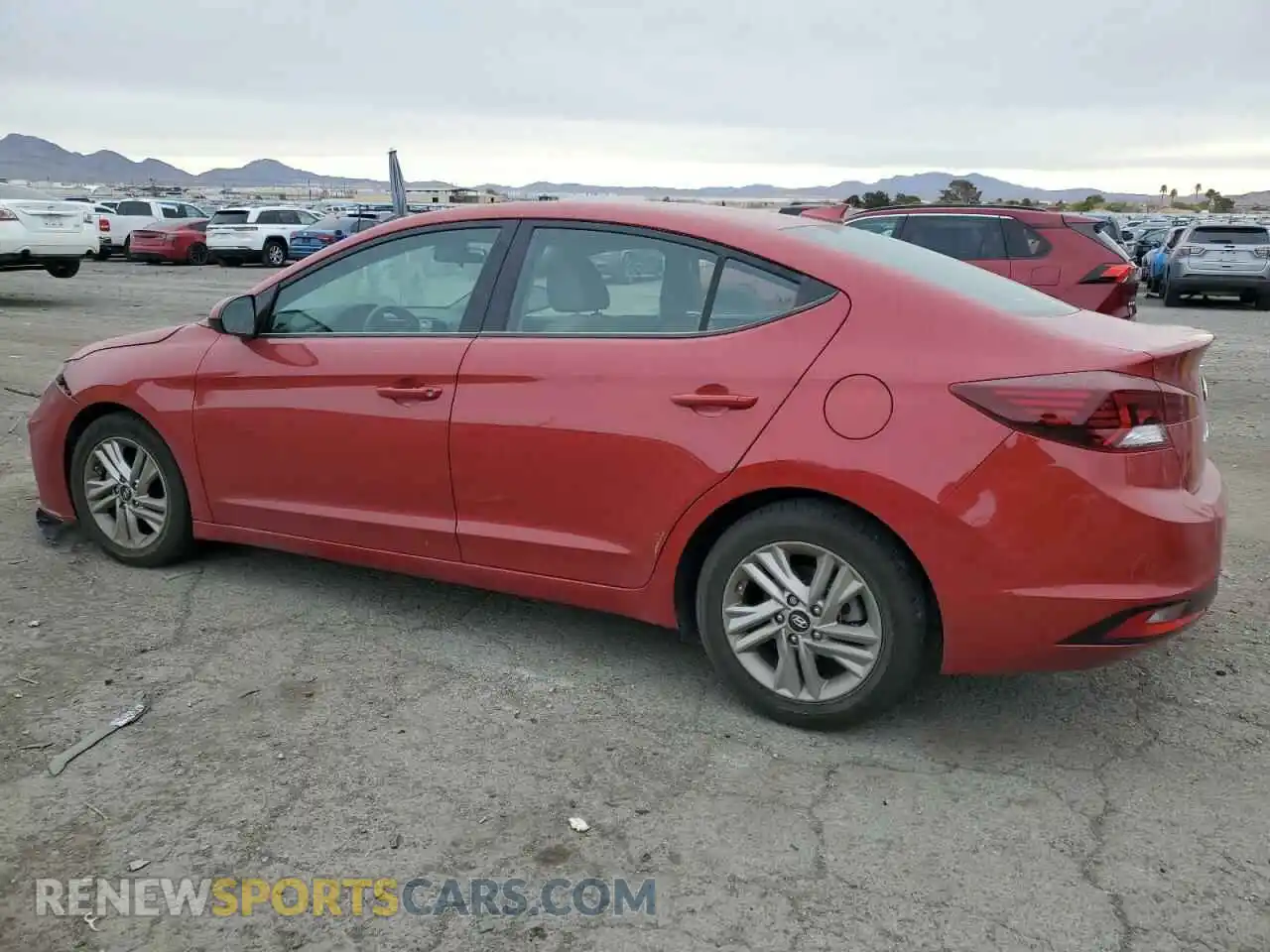 2 Photograph of a damaged car 5NPD84LF5LH519232 HYUNDAI ELANTRA 2020