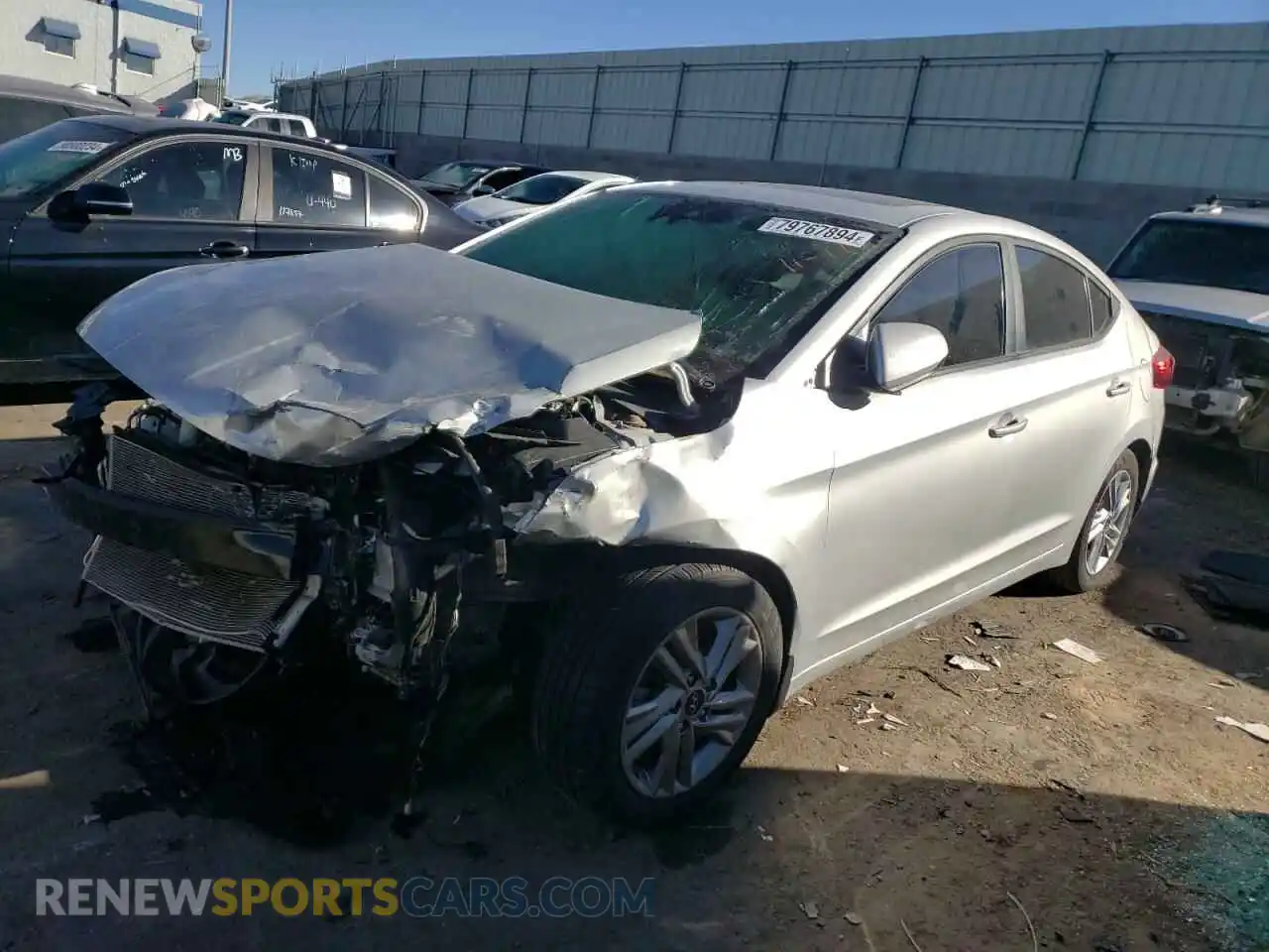1 Фотография поврежденного автомобиля 5NPD84LF5LH537164 HYUNDAI ELANTRA 2020