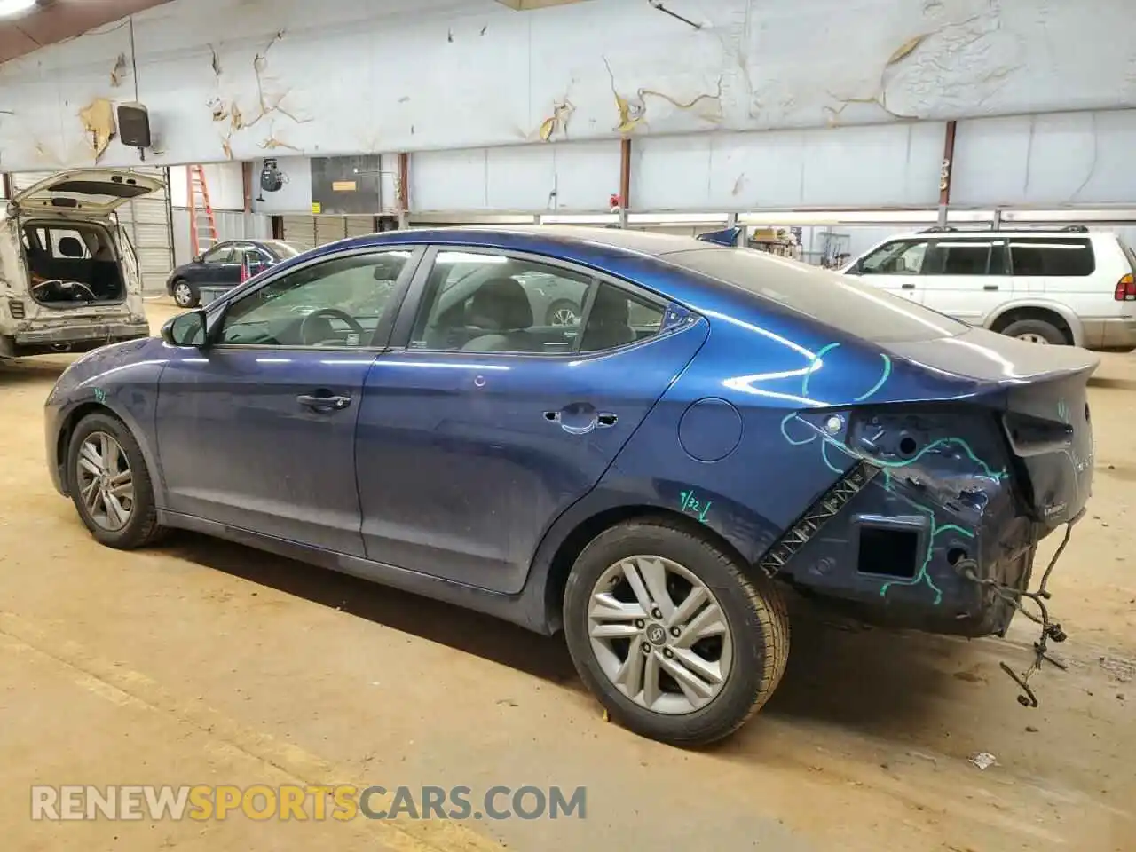 2 Photograph of a damaged car 5NPD84LF5LH540355 HYUNDAI ELANTRA 2020