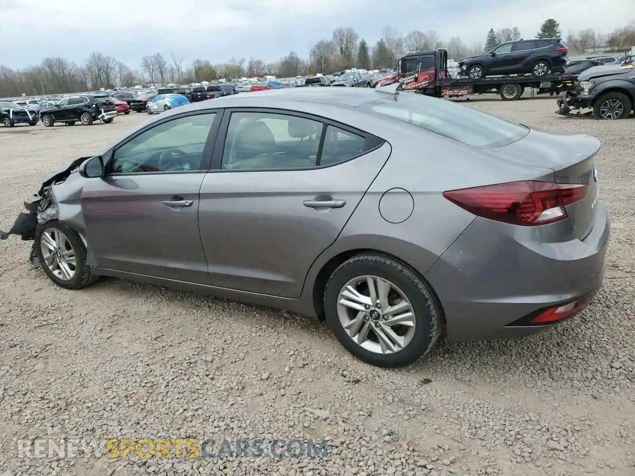 2 Photograph of a damaged car 5NPD84LF5LH541408 HYUNDAI ELANTRA 2020
