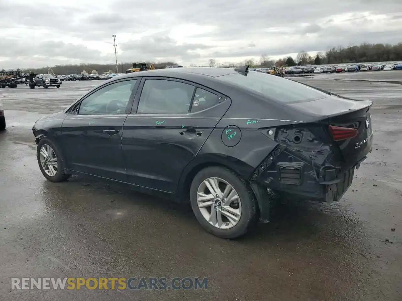 2 Photograph of a damaged car 5NPD84LF5LH545801 HYUNDAI ELANTRA 2020