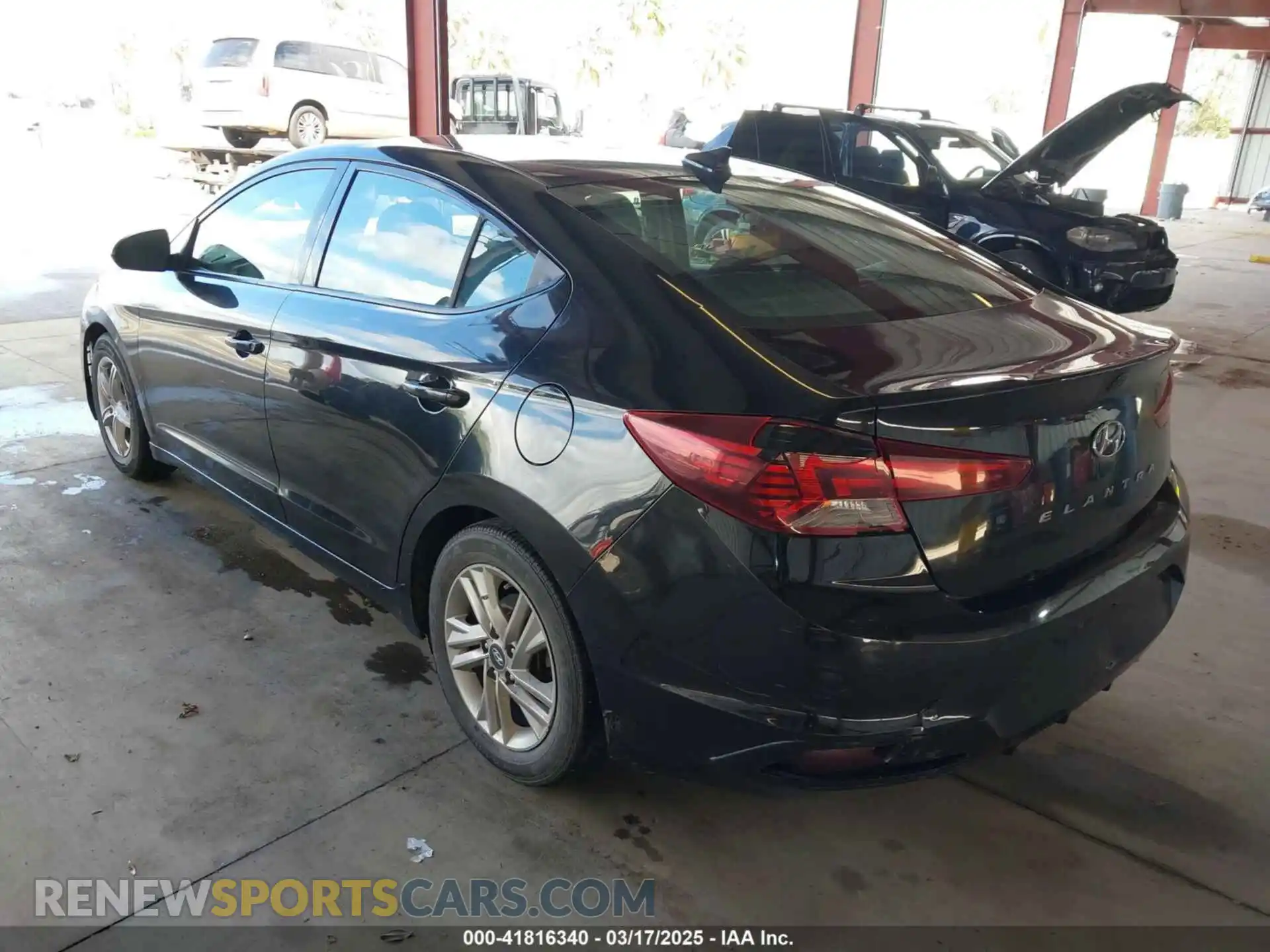3 Photograph of a damaged car 5NPD84LF5LH548133 HYUNDAI ELANTRA 2020