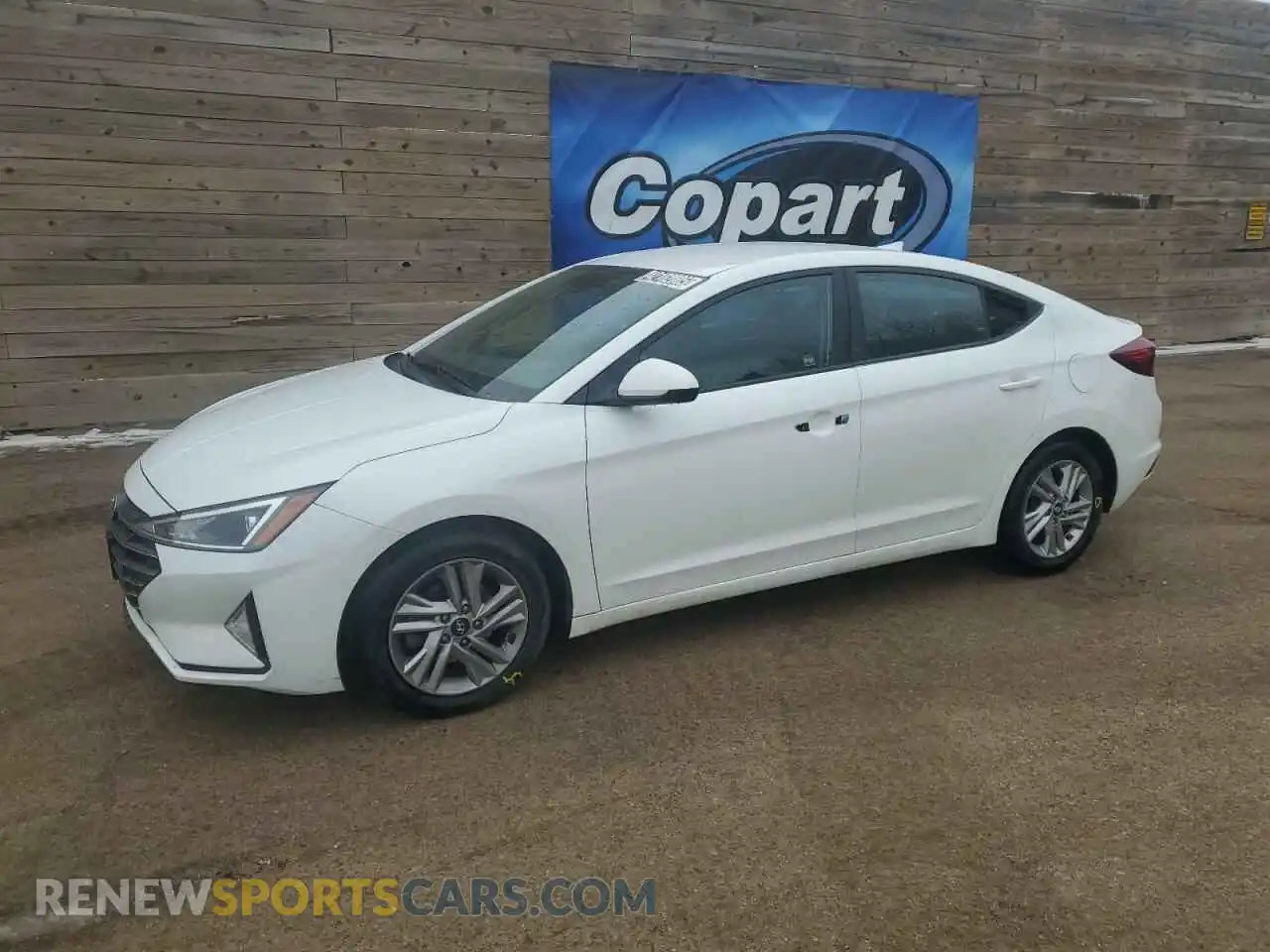 1 Photograph of a damaged car 5NPD84LF5LH558063 HYUNDAI ELANTRA 2020