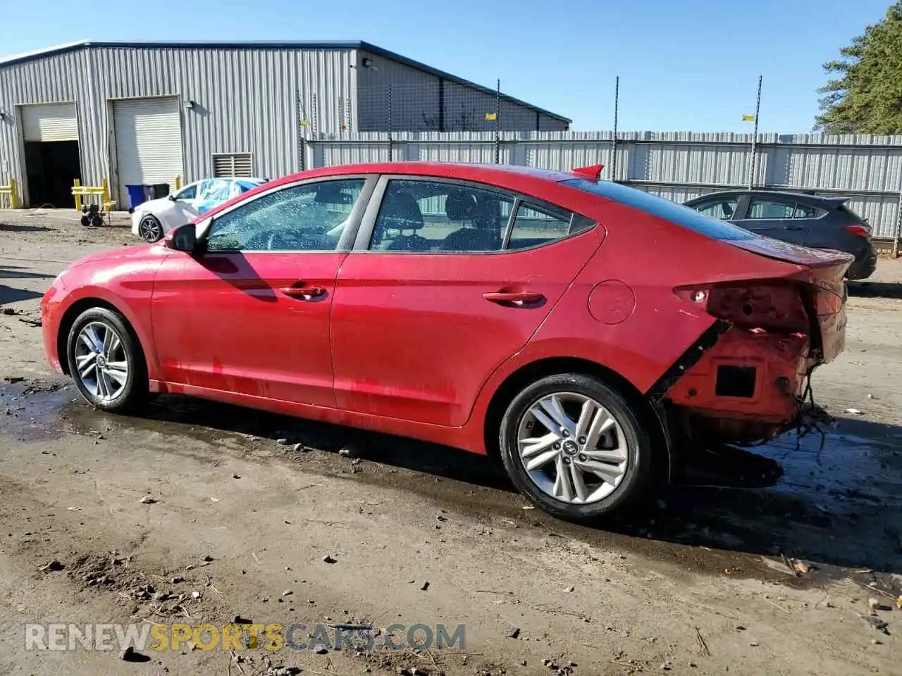 2 fotografías del automóvil dañado 5NPD84LF5LH574960 HYUNDAI ELANTRA 2020