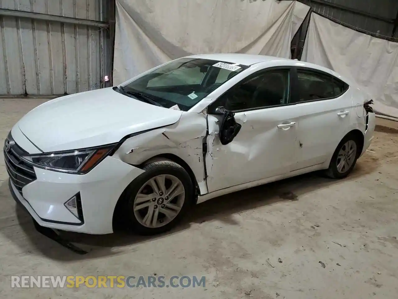 1 Photograph of a damaged car 5NPD84LF5LH575106 HYUNDAI ELANTRA 2020
