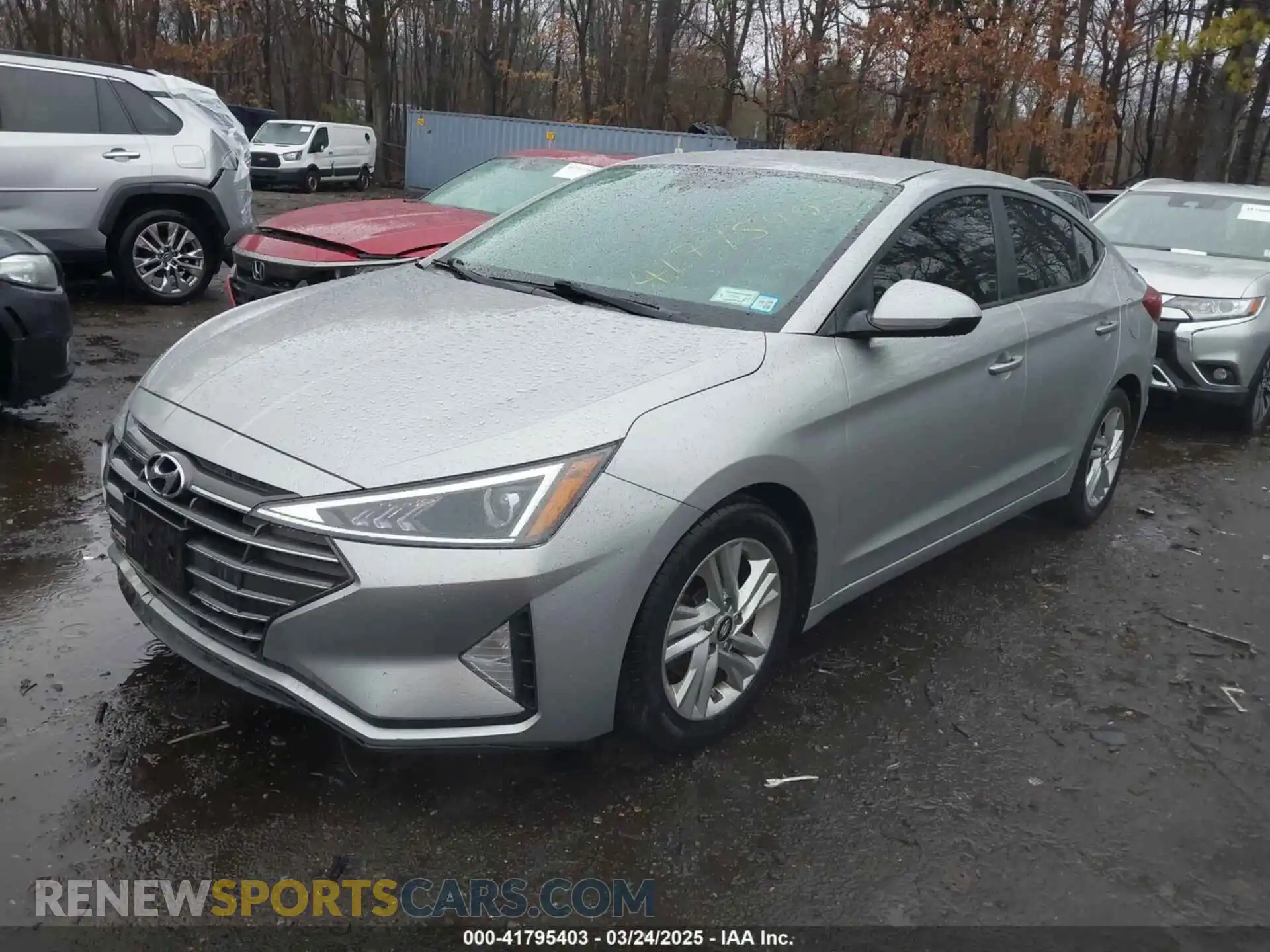 2 Photograph of a damaged car 5NPD84LF5LH587241 HYUNDAI ELANTRA 2020