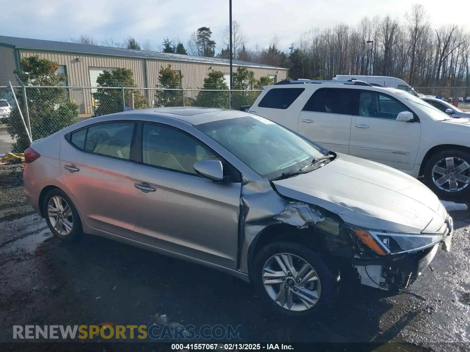 1 Photograph of a damaged car 5NPD84LF5LH591497 HYUNDAI ELANTRA 2020