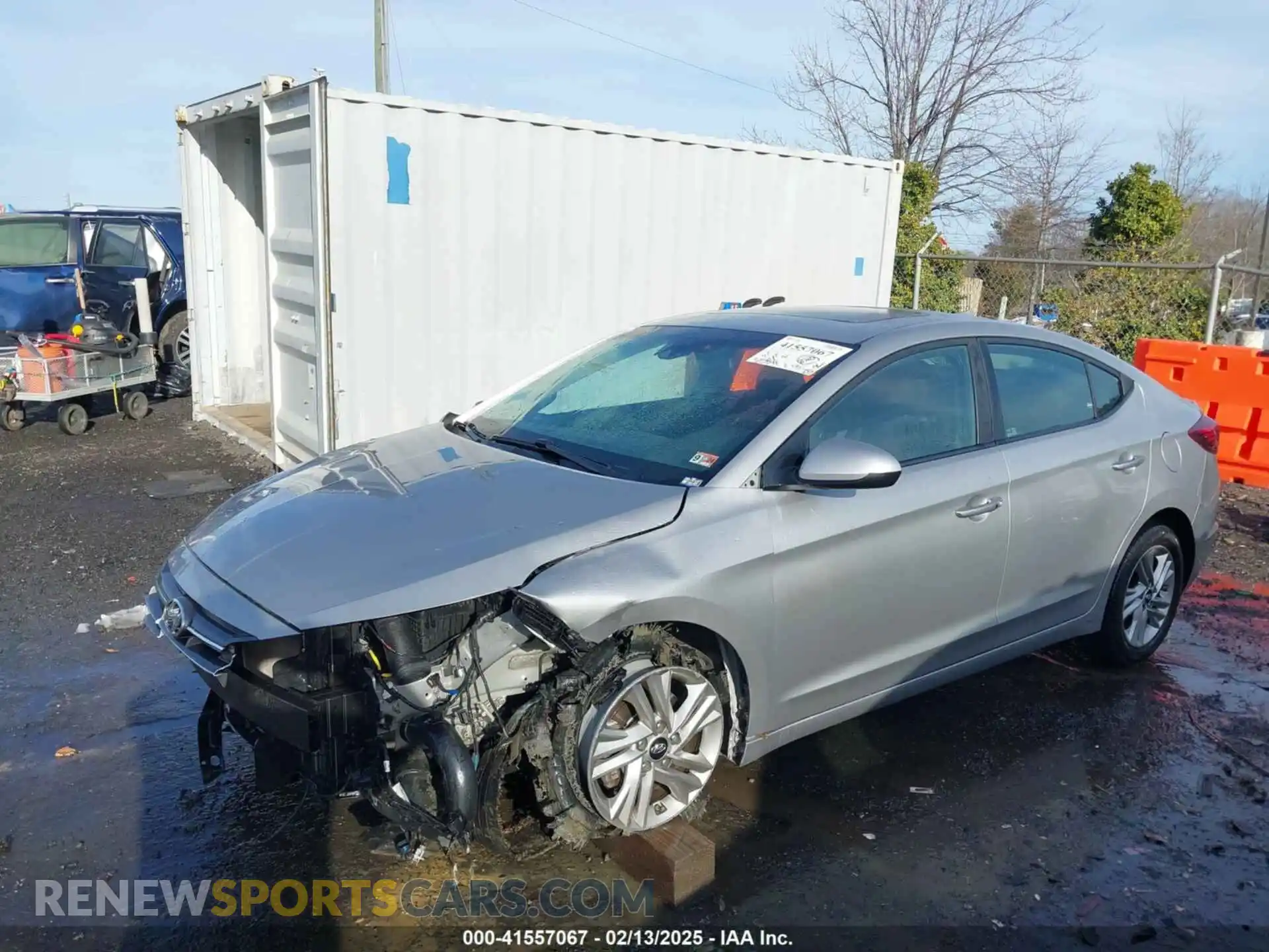 2 Photograph of a damaged car 5NPD84LF5LH591497 HYUNDAI ELANTRA 2020
