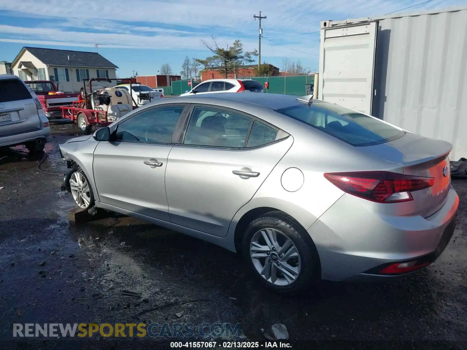 3 Photograph of a damaged car 5NPD84LF5LH591497 HYUNDAI ELANTRA 2020