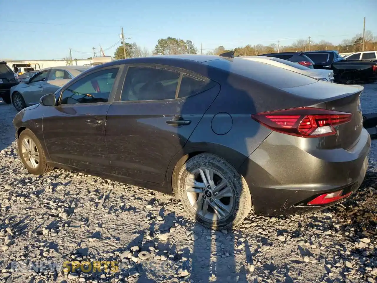 2 Photograph of a damaged car 5NPD84LF5LH596893 HYUNDAI ELANTRA 2020