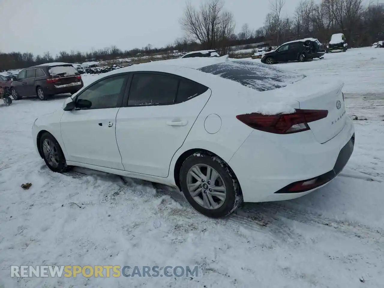 2 Photograph of a damaged car 5NPD84LF5LH600361 HYUNDAI ELANTRA 2020