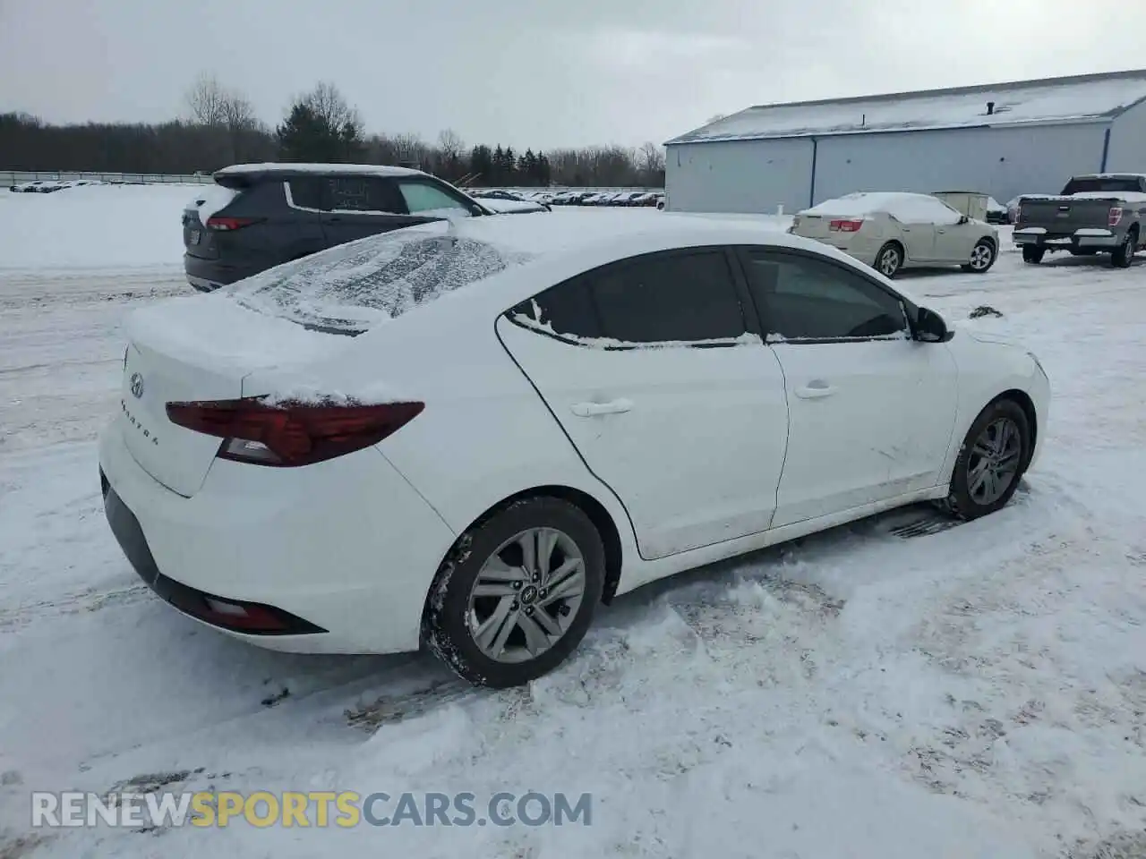 3 Photograph of a damaged car 5NPD84LF5LH600361 HYUNDAI ELANTRA 2020