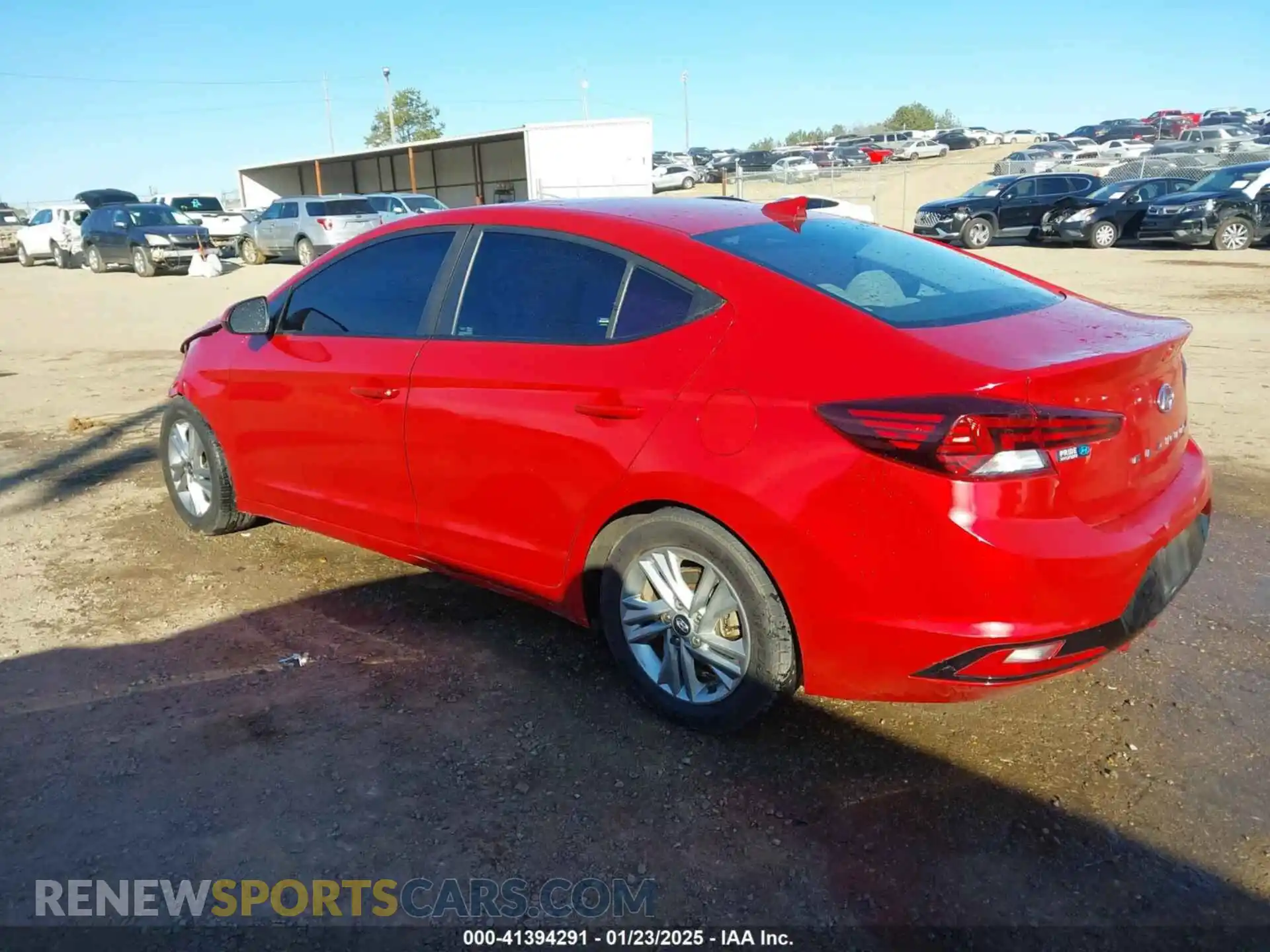 3 Photograph of a damaged car 5NPD84LF5LH607035 HYUNDAI ELANTRA 2020