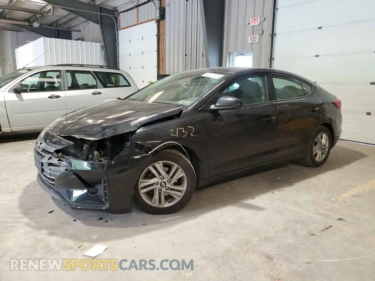 1 Photograph of a damaged car 5NPD84LF5LH620268 HYUNDAI ELANTRA 2020