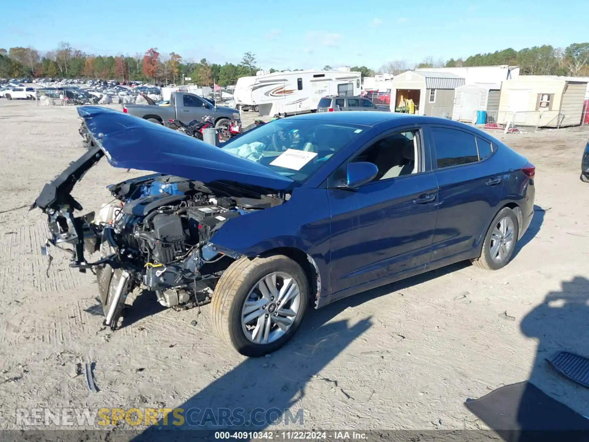 2 Photograph of a damaged car 5NPD84LF5LH621520 HYUNDAI ELANTRA 2020