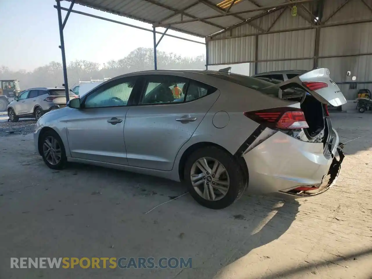 2 Photograph of a damaged car 5NPD84LF5LH622800 HYUNDAI ELANTRA 2020