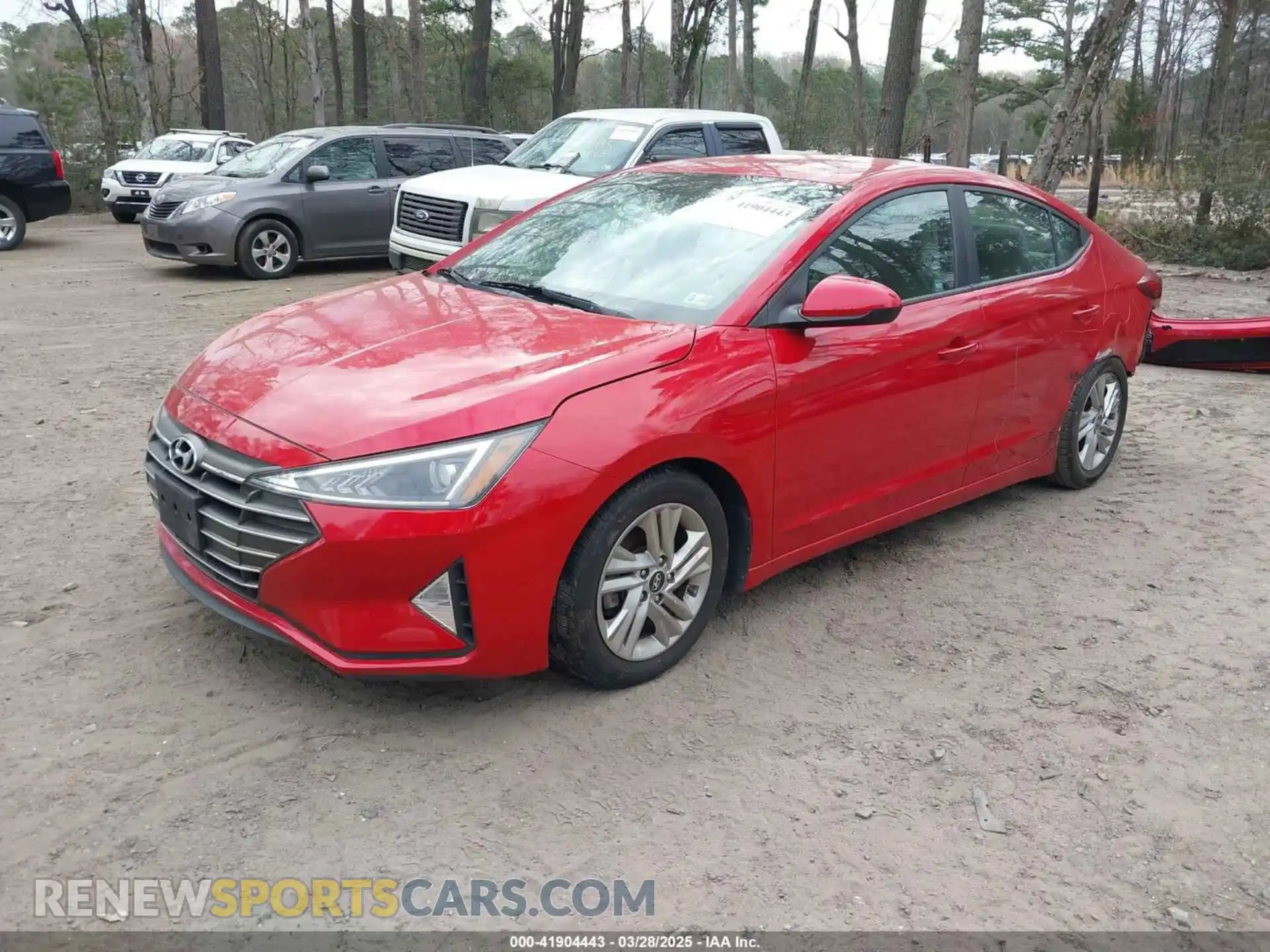 2 Photograph of a damaged car 5NPD84LF5LH623266 HYUNDAI ELANTRA 2020