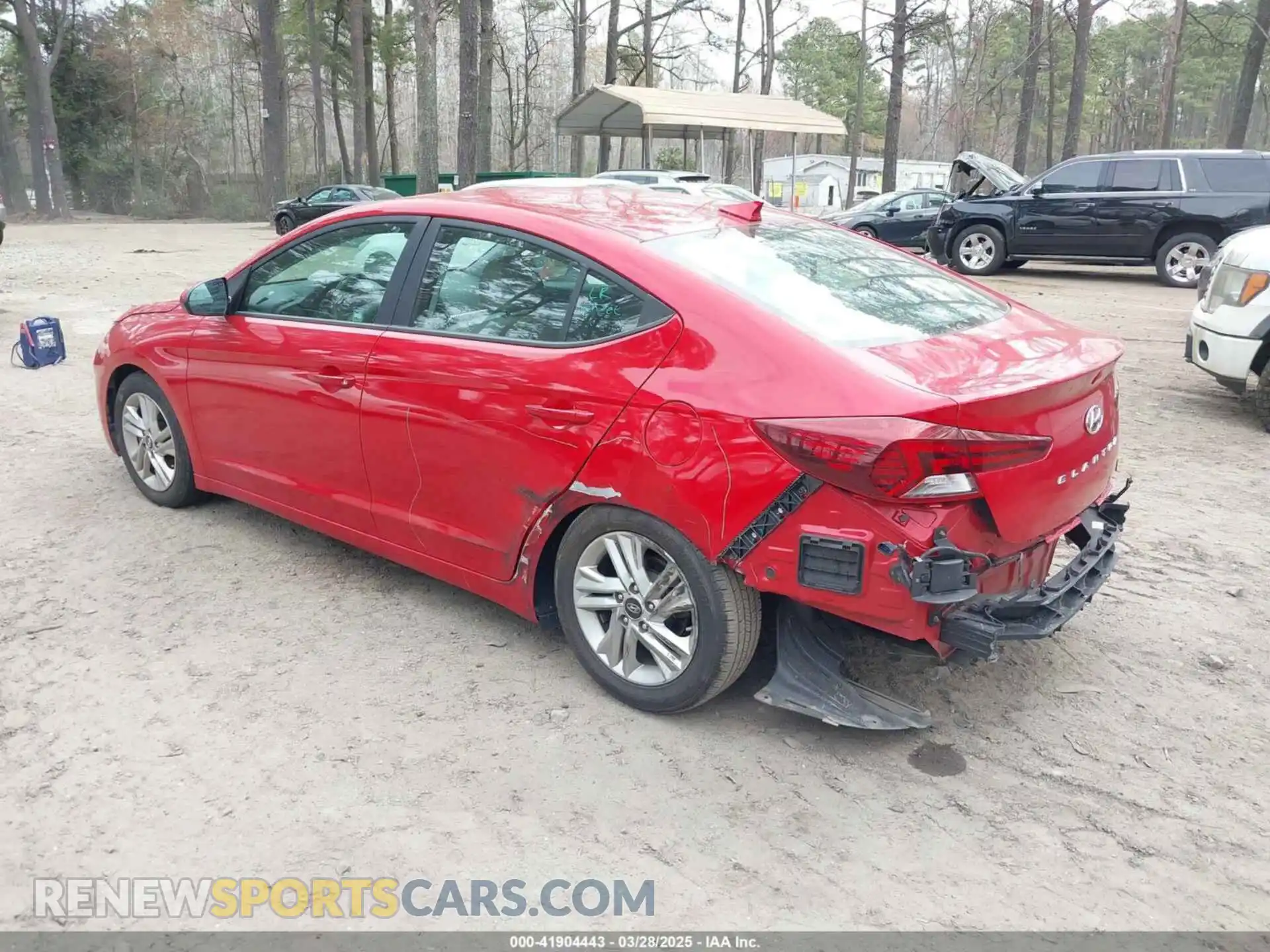 3 Photograph of a damaged car 5NPD84LF5LH623266 HYUNDAI ELANTRA 2020