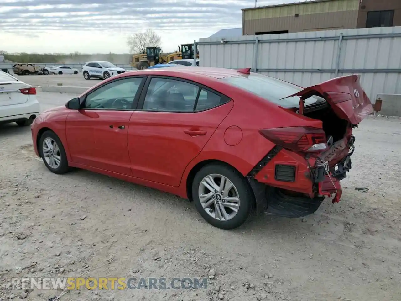 2 fotografías del automóvil dañado 5NPD84LF5LH626992 HYUNDAI ELANTRA 2020