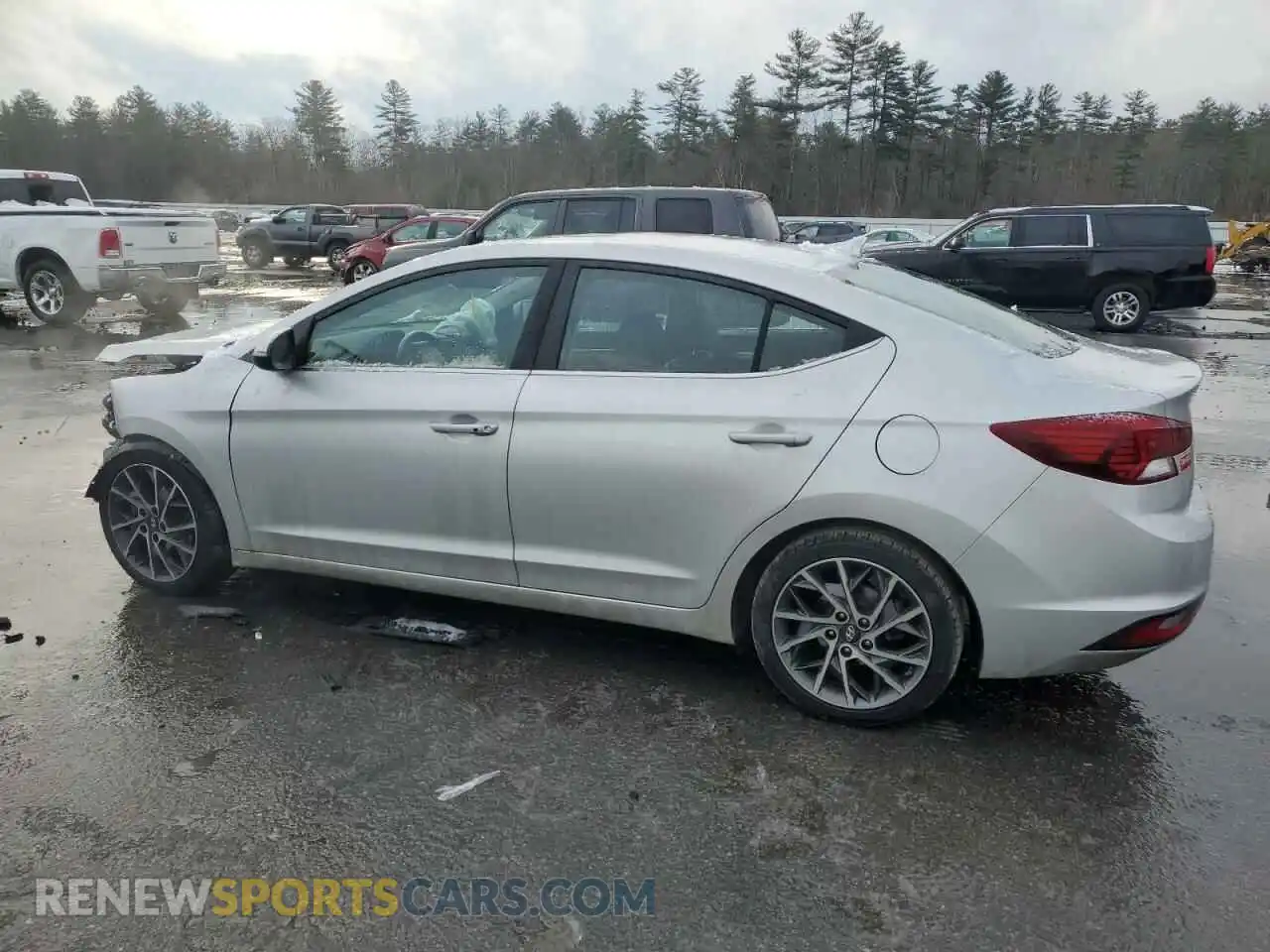 2 Photograph of a damaged car 5NPD84LF6LH505162 HYUNDAI ELANTRA 2020