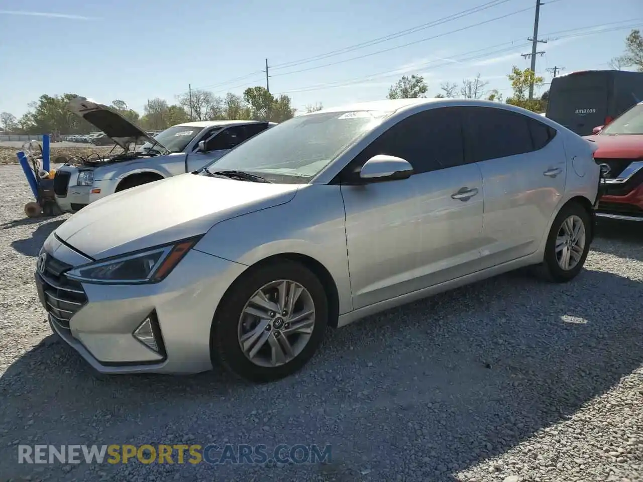 1 Photograph of a damaged car 5NPD84LF6LH509096 HYUNDAI ELANTRA 2020