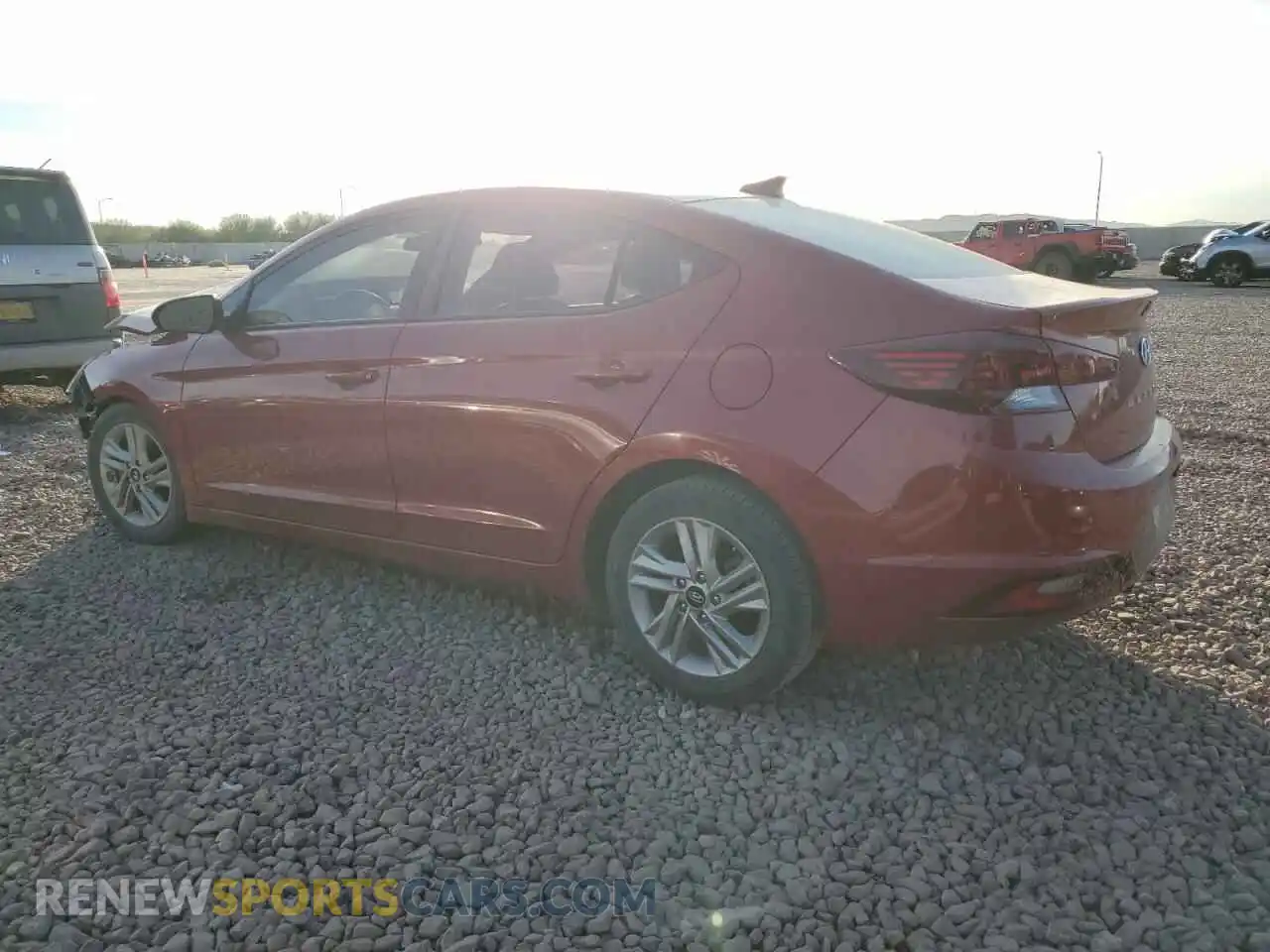 2 Photograph of a damaged car 5NPD84LF6LH509745 HYUNDAI ELANTRA 2020