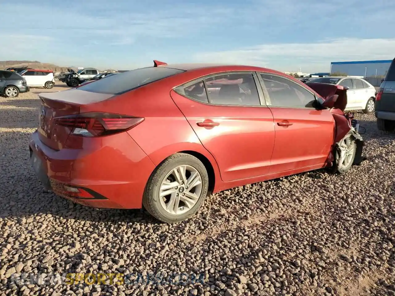 3 Photograph of a damaged car 5NPD84LF6LH509745 HYUNDAI ELANTRA 2020
