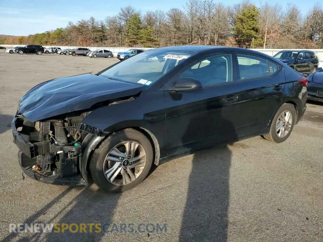 1 Photograph of a damaged car 5NPD84LF6LH515433 HYUNDAI ELANTRA 2020