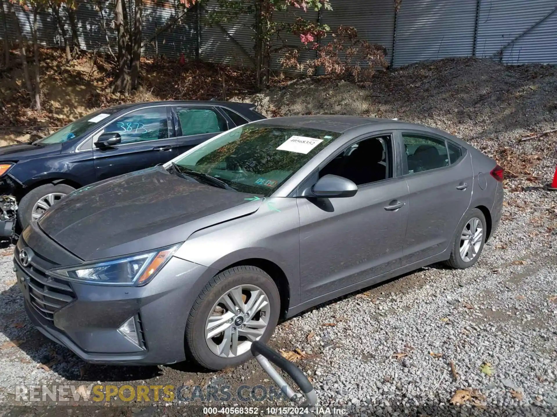 2 fotografías del automóvil dañado 5NPD84LF6LH535732 HYUNDAI ELANTRA 2020