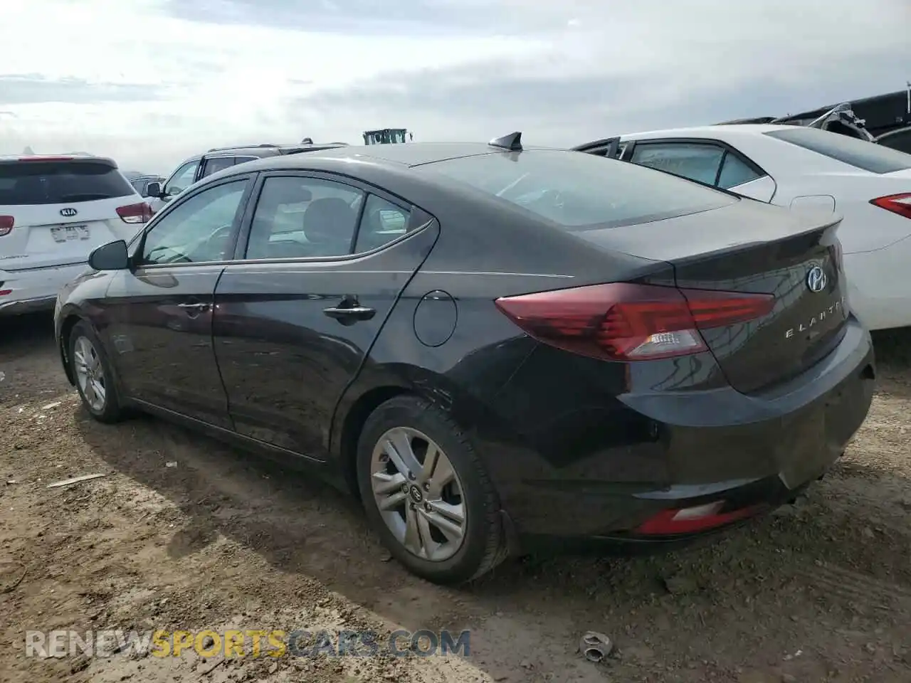 2 Photograph of a damaged car 5NPD84LF6LH537870 HYUNDAI ELANTRA 2020