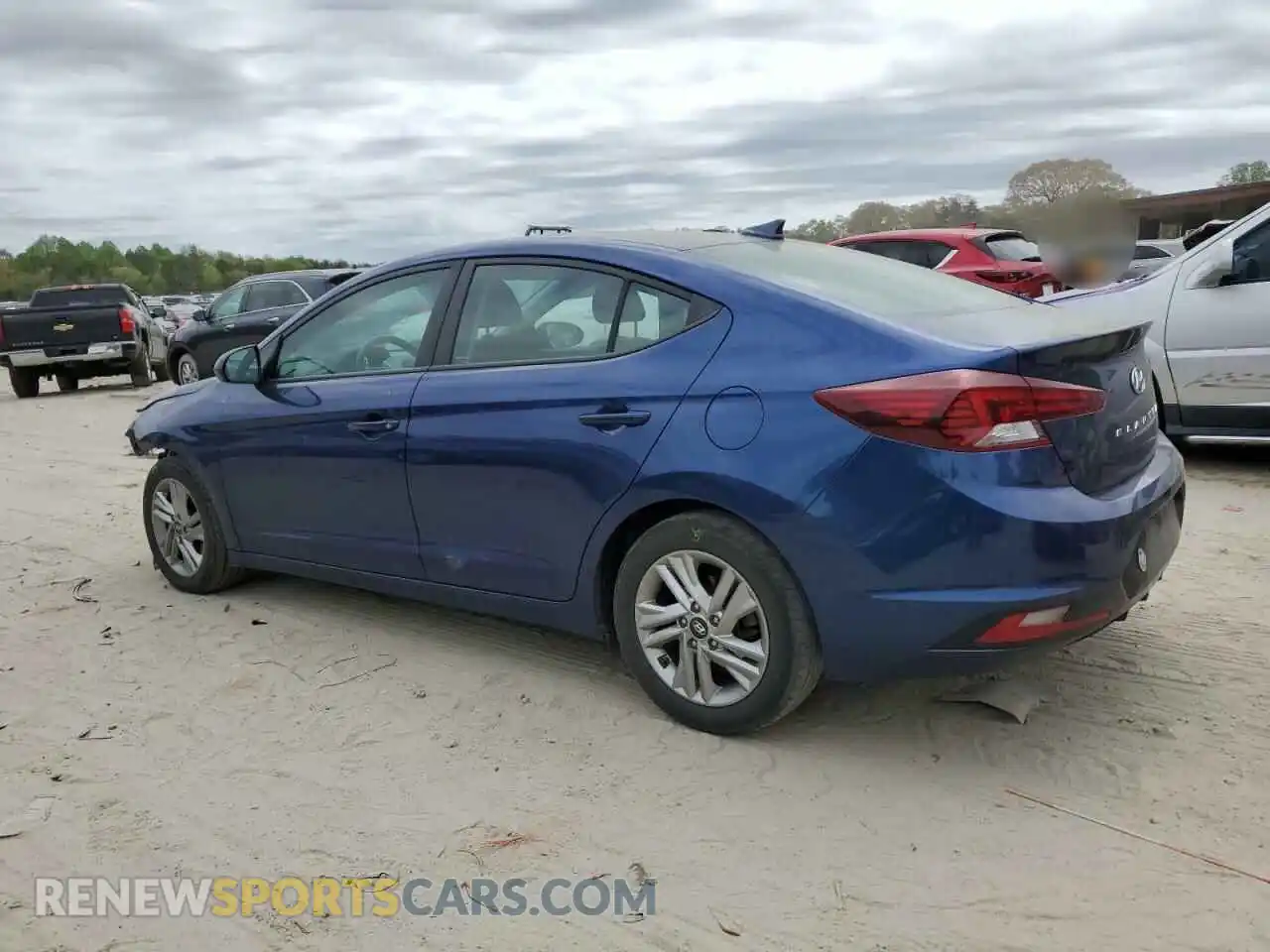 2 fotografías del automóvil dañado 5NPD84LF6LH558489 HYUNDAI ELANTRA 2020