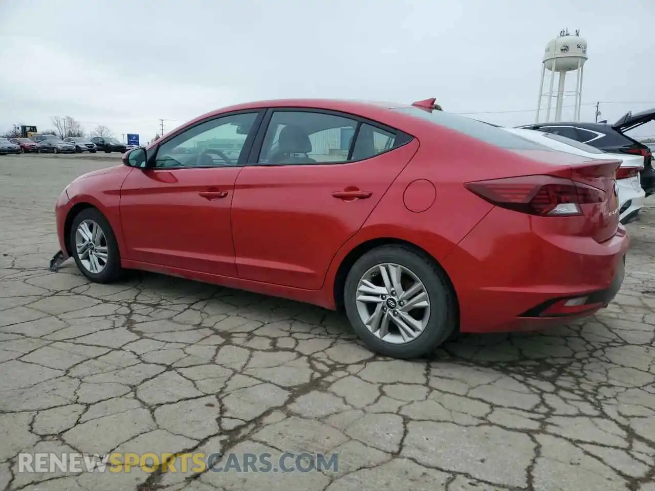 2 Photograph of a damaged car 5NPD84LF6LH583120 HYUNDAI ELANTRA 2020