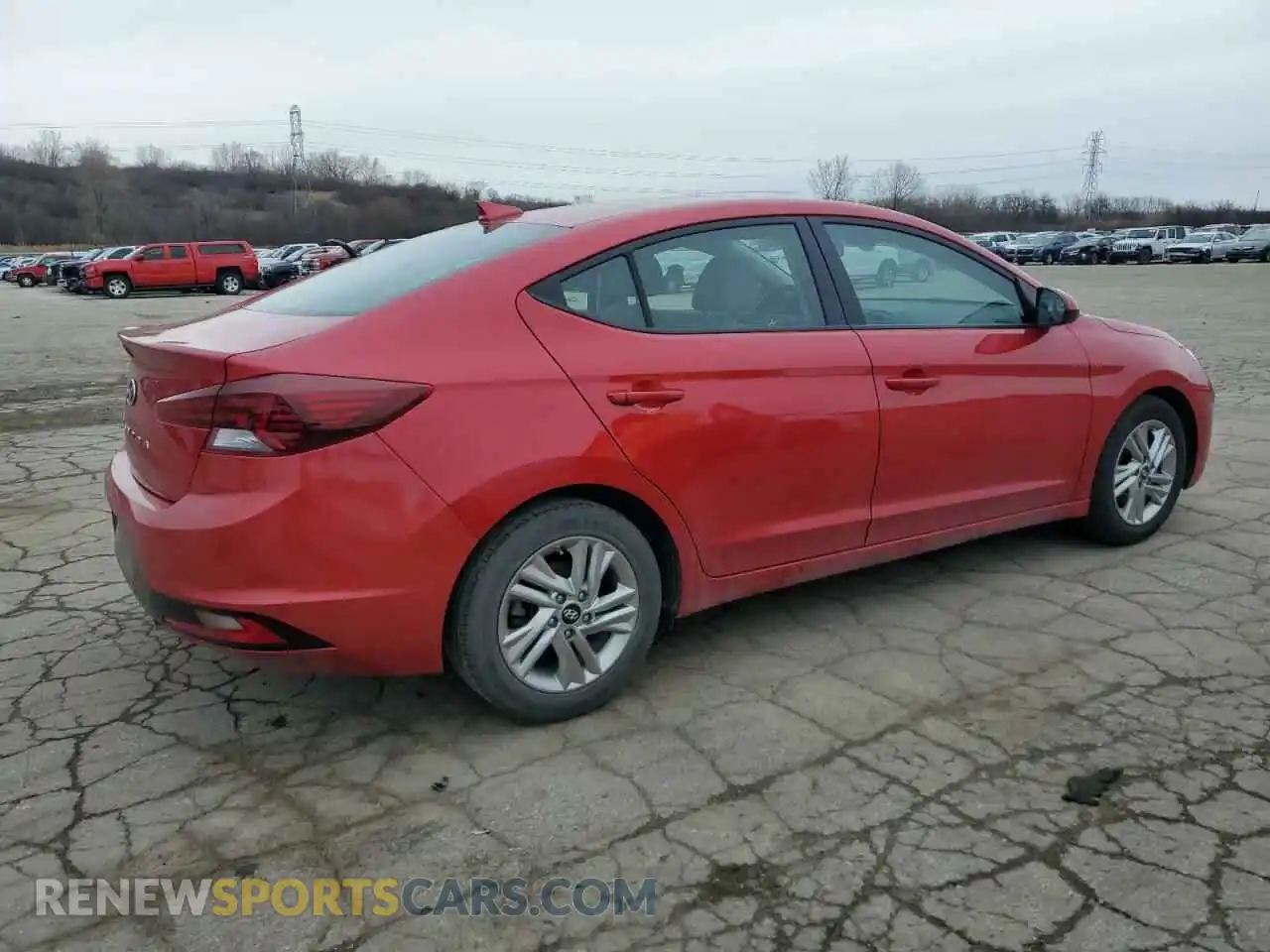 3 Photograph of a damaged car 5NPD84LF6LH583120 HYUNDAI ELANTRA 2020