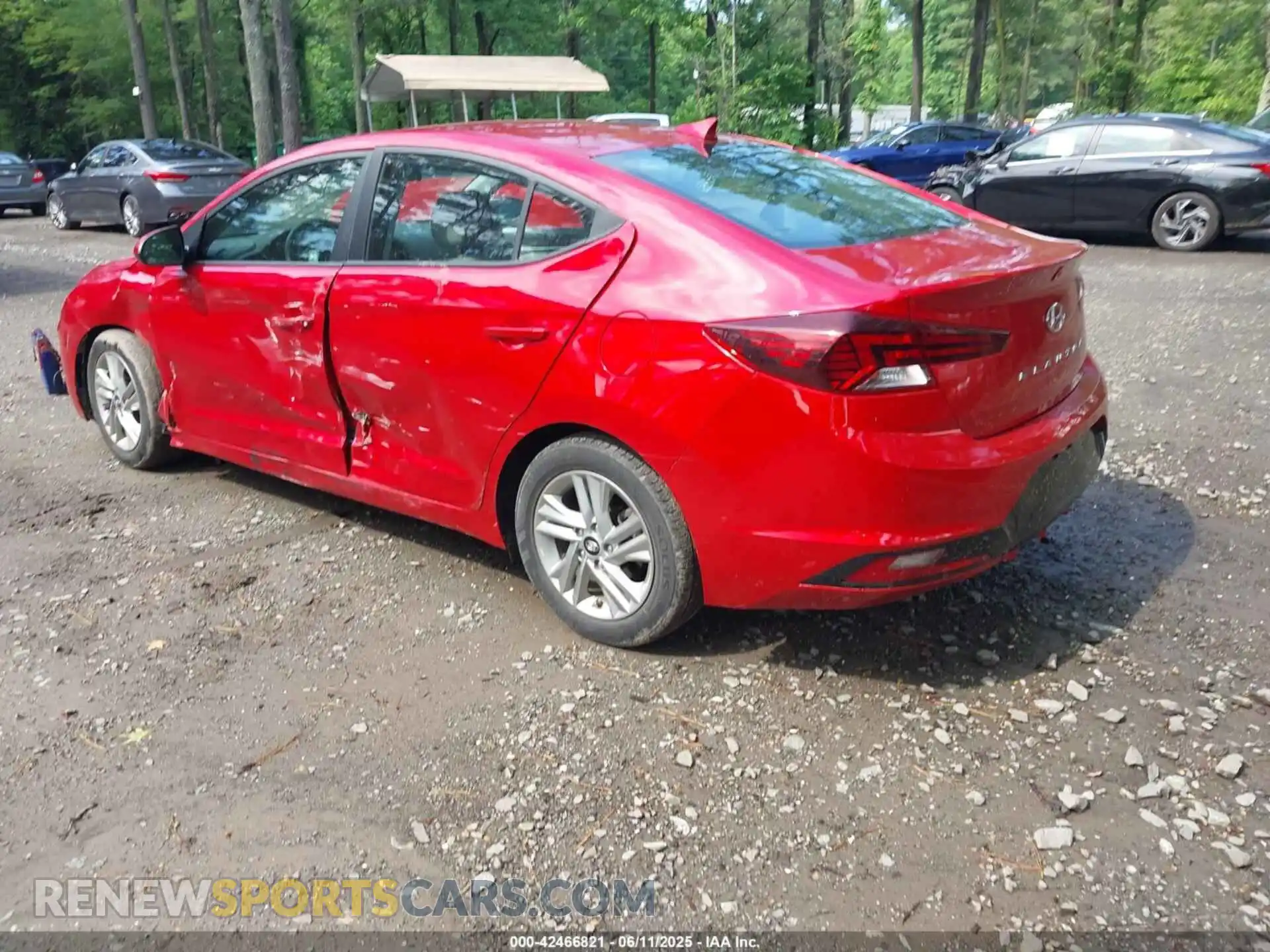 3 Фотография поврежденного автомобиля 5NPD84LF6LH587796 HYUNDAI ELANTRA 2020
