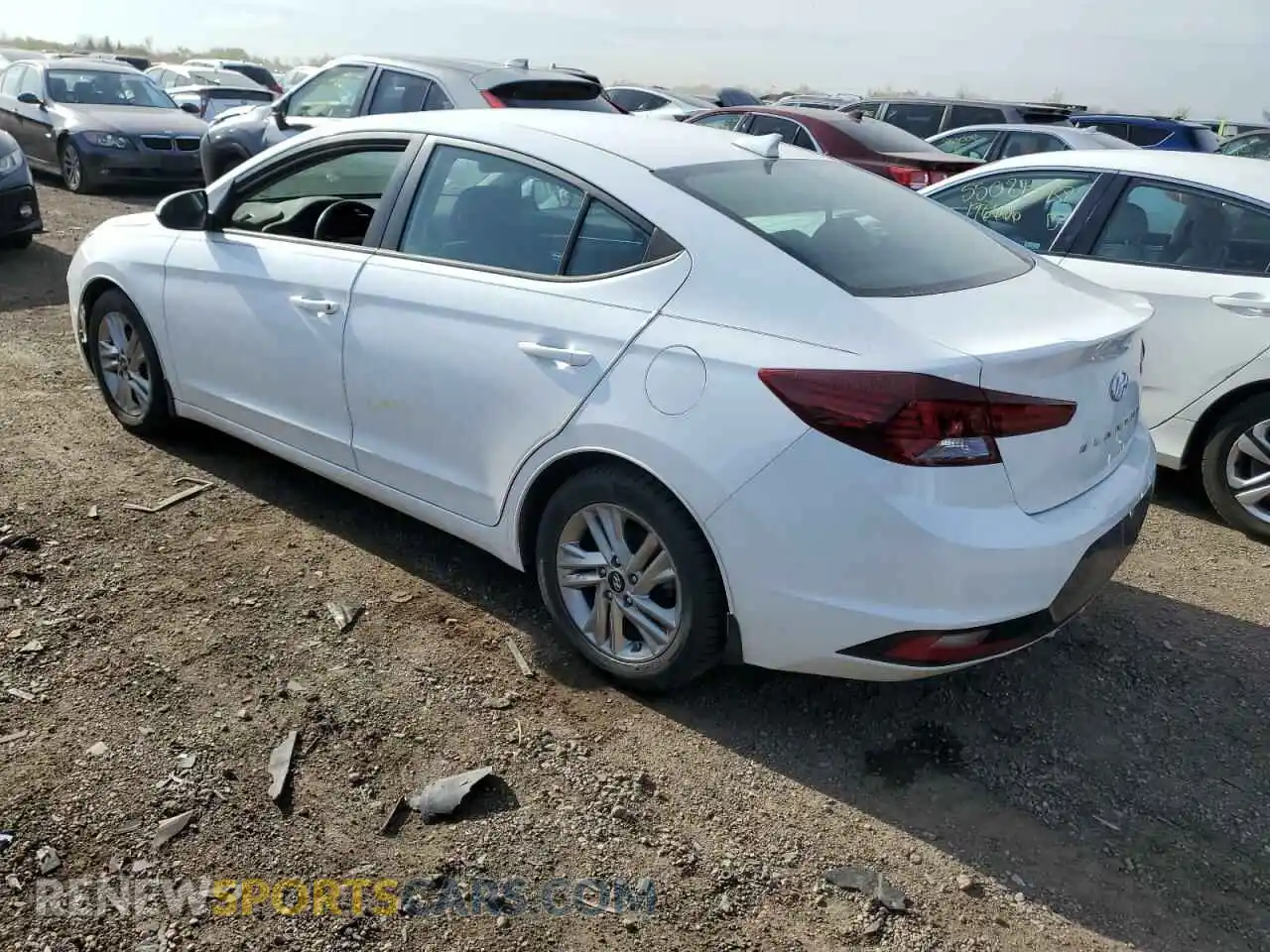 2 Photograph of a damaged car 5NPD84LF6LH601339 HYUNDAI ELANTRA 2020
