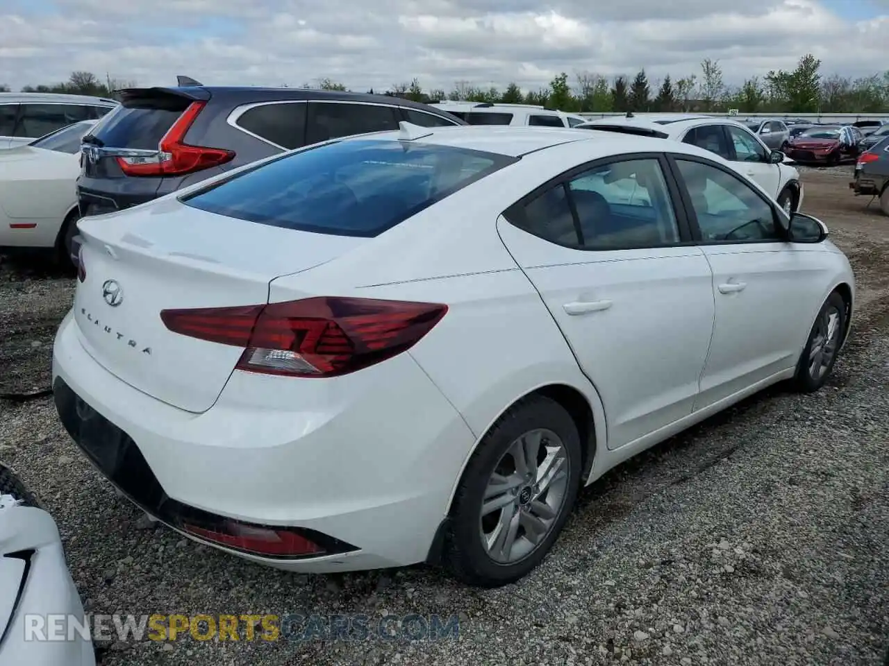3 Photograph of a damaged car 5NPD84LF6LH601339 HYUNDAI ELANTRA 2020