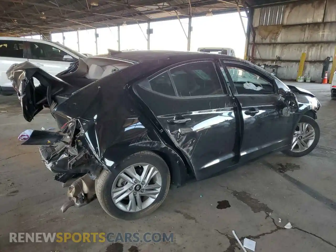 3 Photograph of a damaged car 5NPD84LF6LH604645 HYUNDAI ELANTRA 2020
