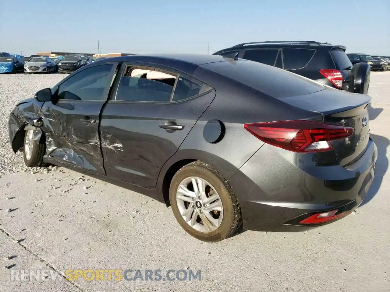 2 Photograph of a damaged car 5NPD84LF6LH620716 HYUNDAI ELANTRA 2020