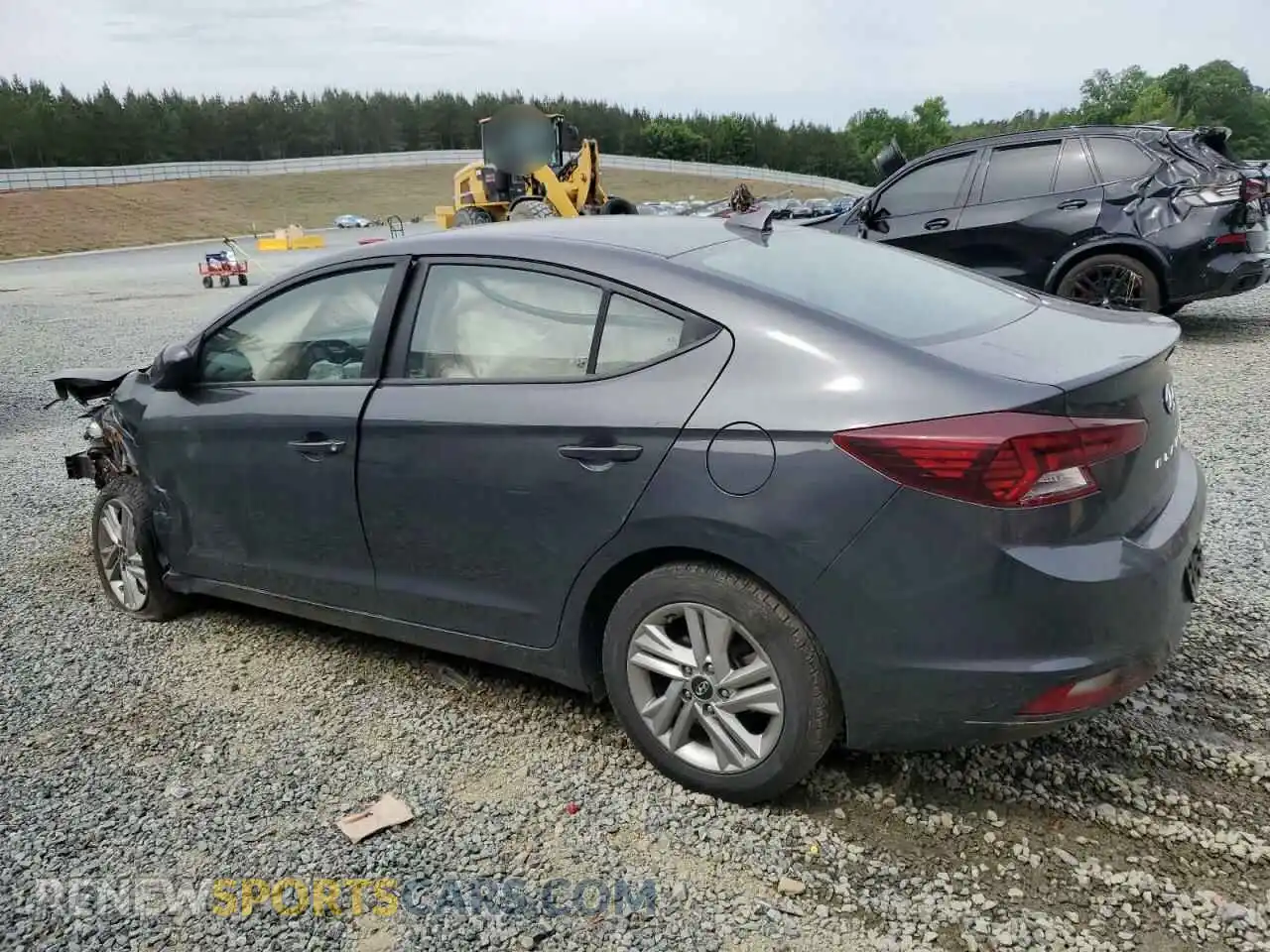 2 Photograph of a damaged car 5NPD84LF6LH622319 HYUNDAI ELANTRA 2020