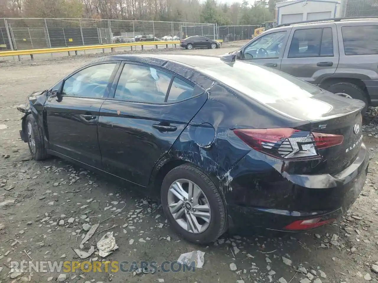 2 Photograph of a damaged car 5NPD84LF6LH624619 HYUNDAI ELANTRA 2020