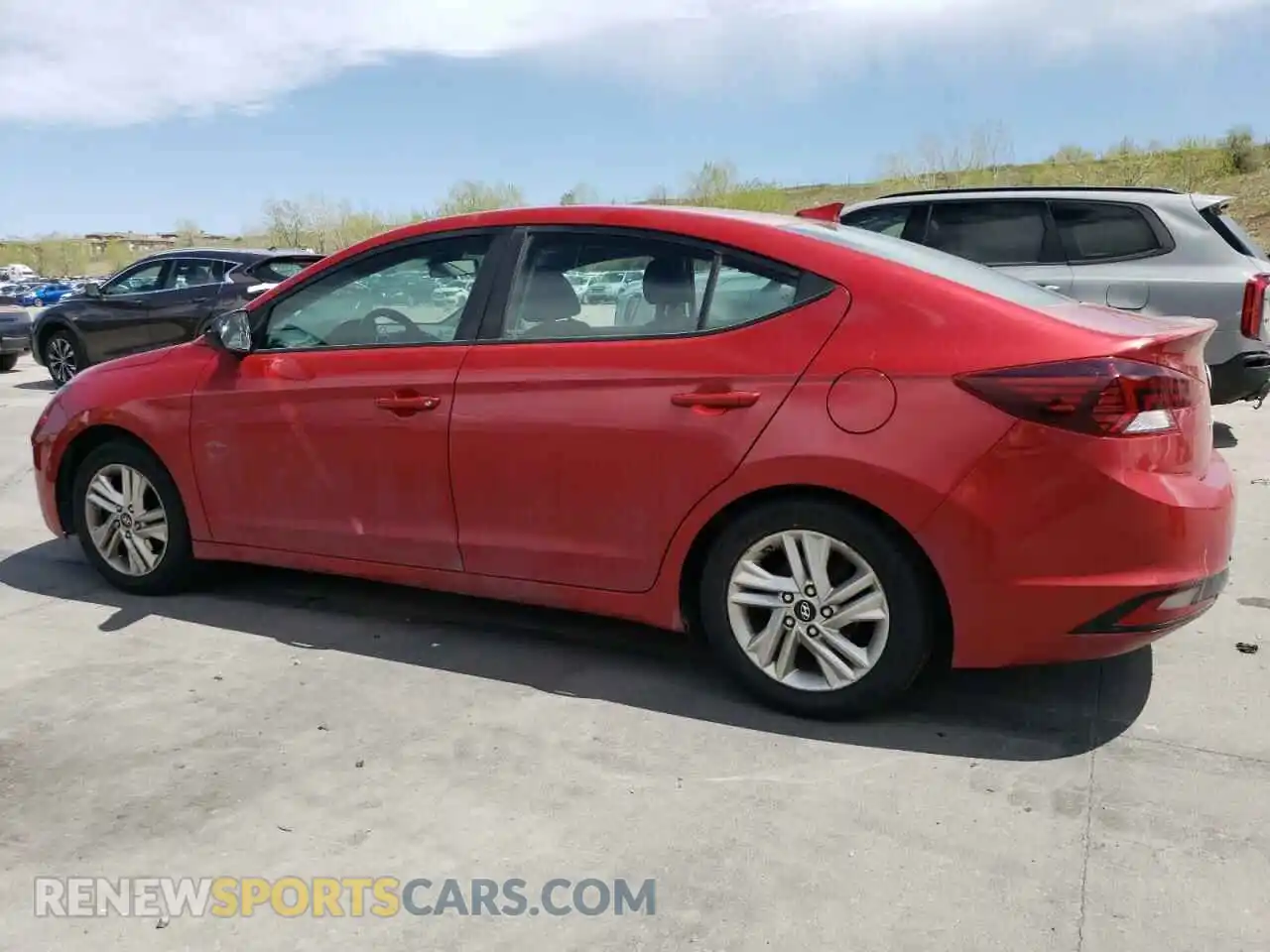 2 Photograph of a damaged car 5NPD84LF7LH505901 HYUNDAI ELANTRA 2020