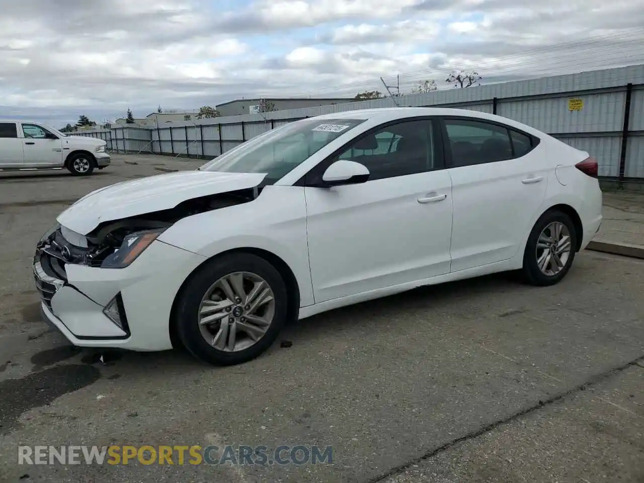 1 Photograph of a damaged car 5NPD84LF7LH511391 HYUNDAI ELANTRA 2020