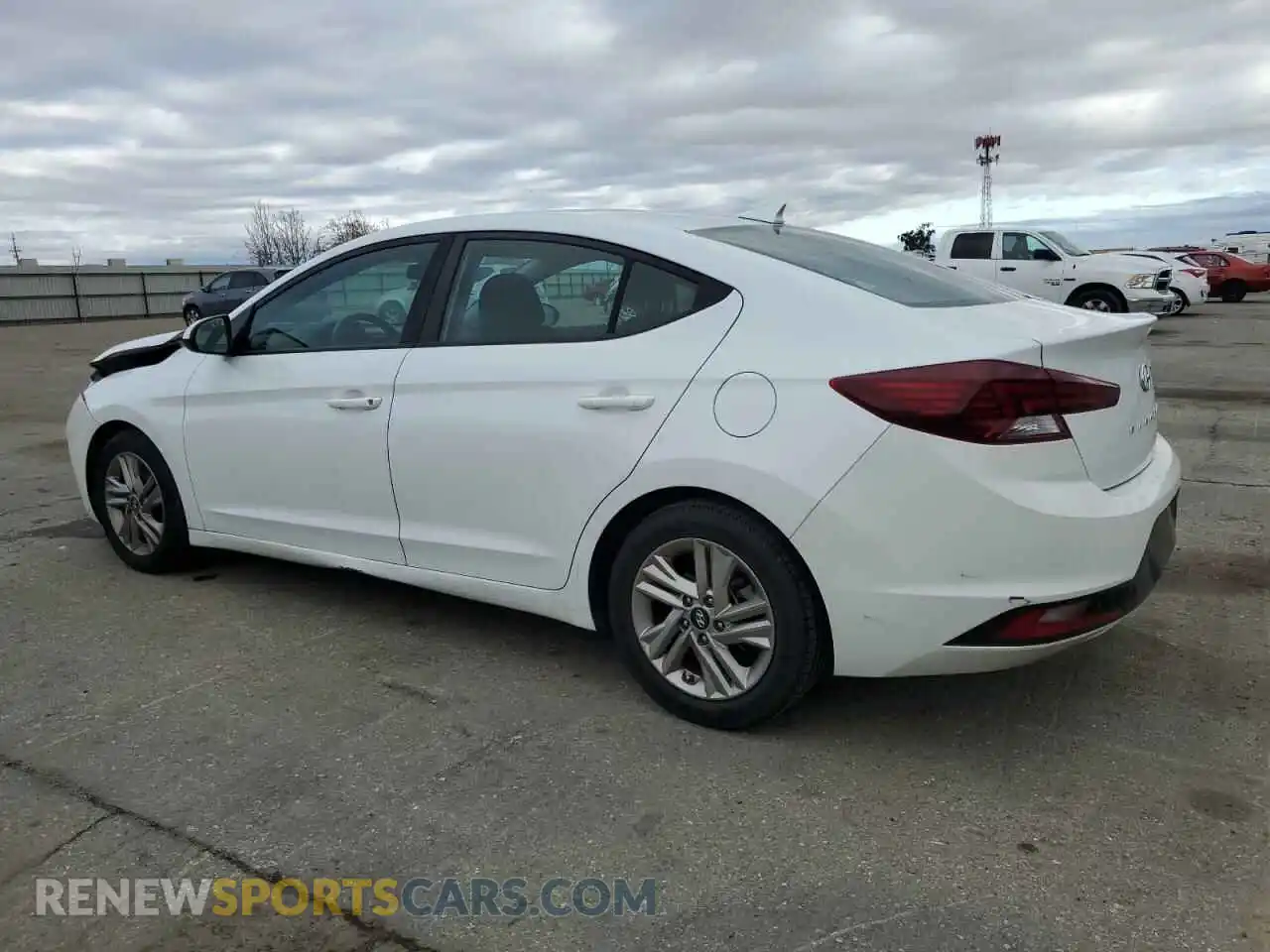 2 Photograph of a damaged car 5NPD84LF7LH511391 HYUNDAI ELANTRA 2020
