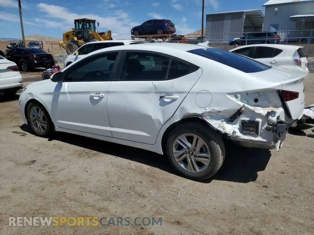 2 Photograph of a damaged car 5NPD84LF7LH521418 HYUNDAI ELANTRA 2020