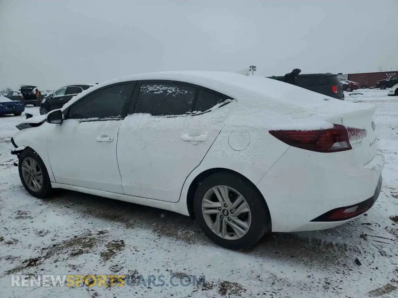 2 Photograph of a damaged car 5NPD84LF7LH522780 HYUNDAI ELANTRA 2020