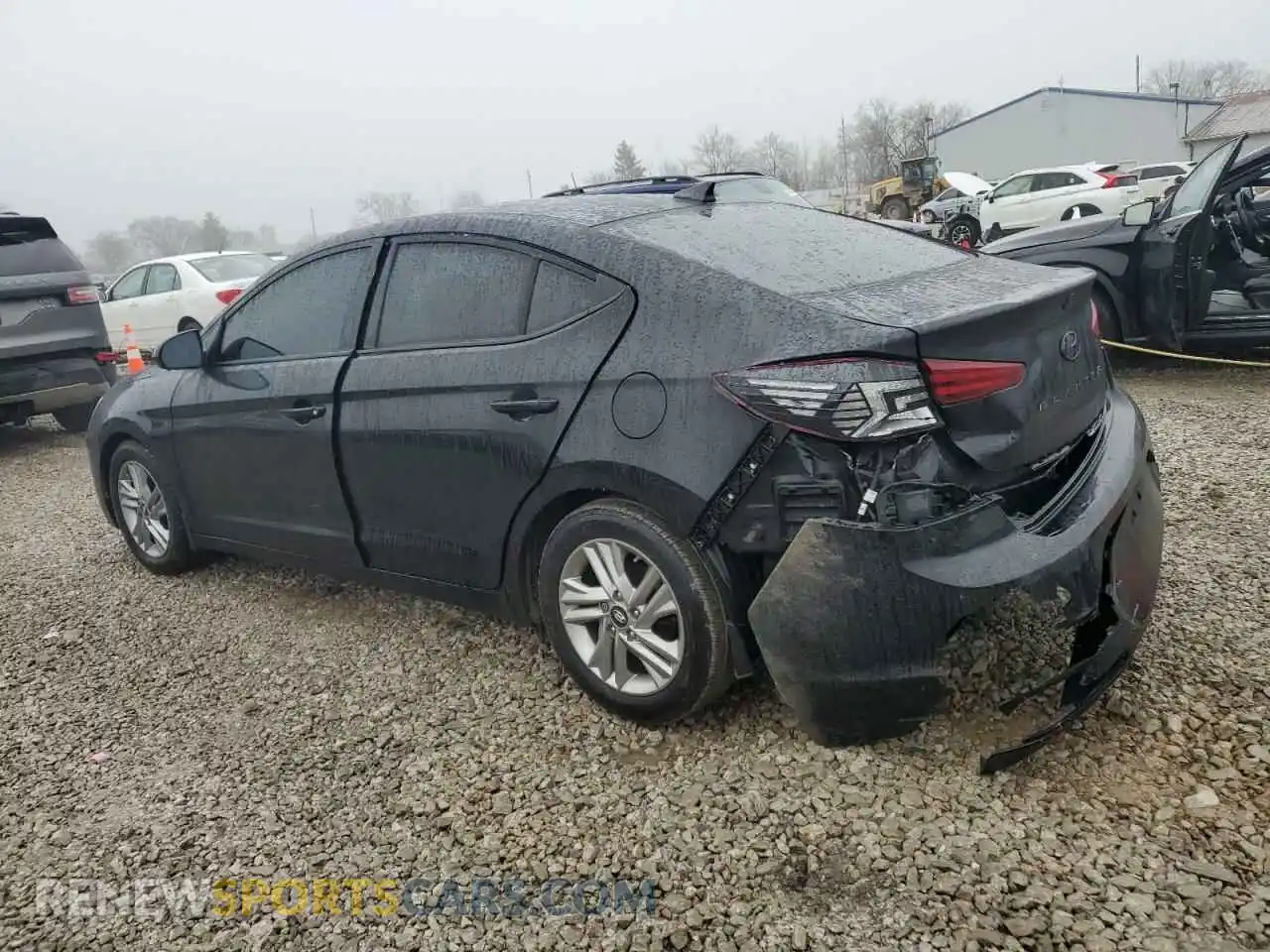 2 Photograph of a damaged car 5NPD84LF7LH537747 HYUNDAI ELANTRA 2020