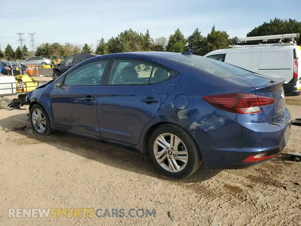 2 Фотография поврежденного автомобиля 5NPD84LF7LH540860 HYUNDAI ELANTRA 2020