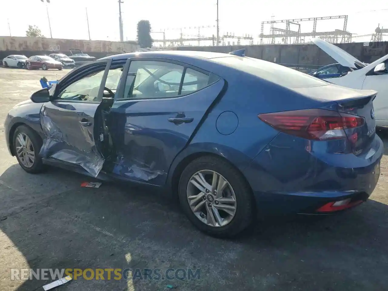 2 Photograph of a damaged car 5NPD84LF7LH559327 HYUNDAI ELANTRA 2020