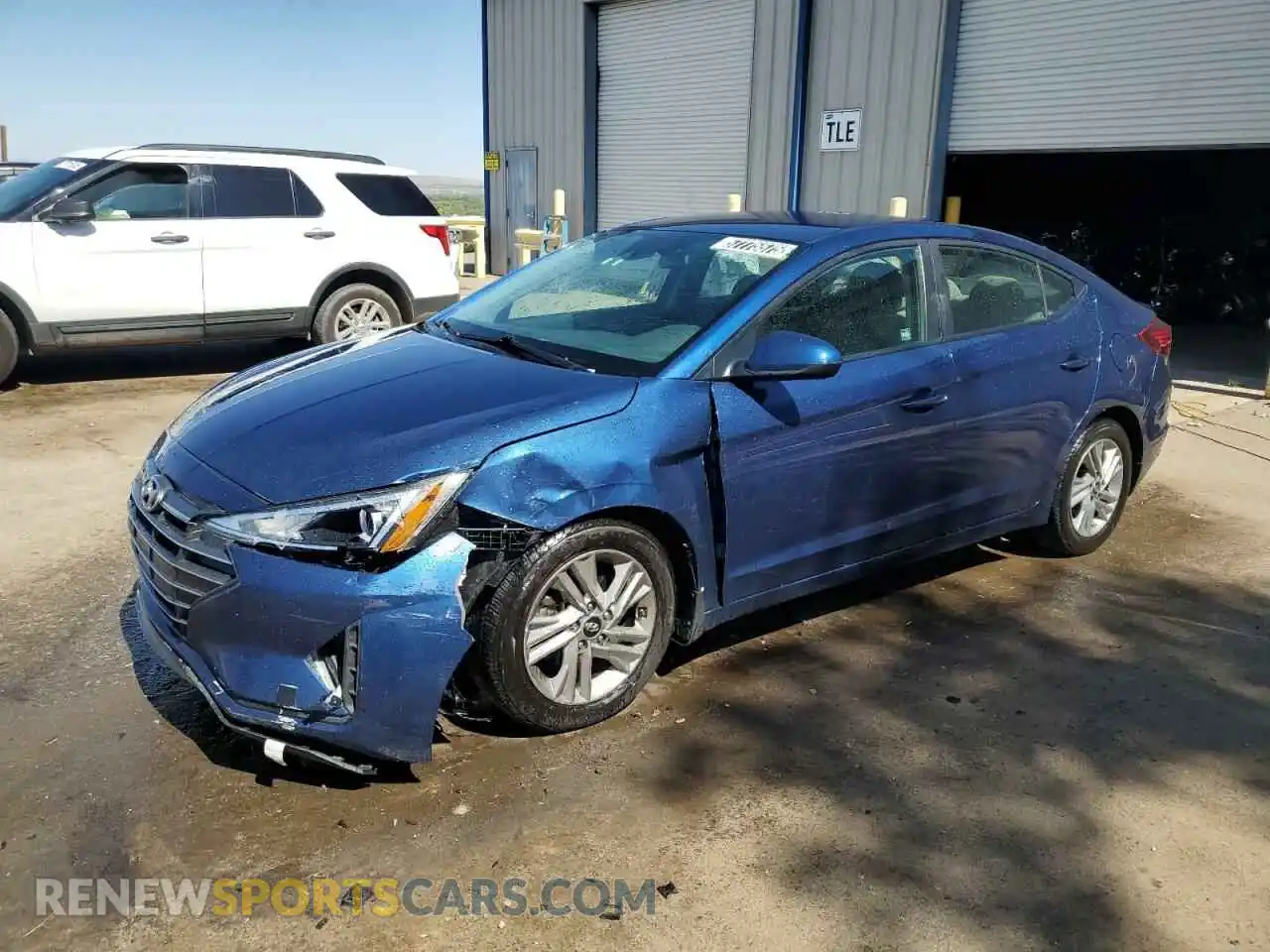 1 Photograph of a damaged car 5NPD84LF7LH562695 HYUNDAI ELANTRA 2020